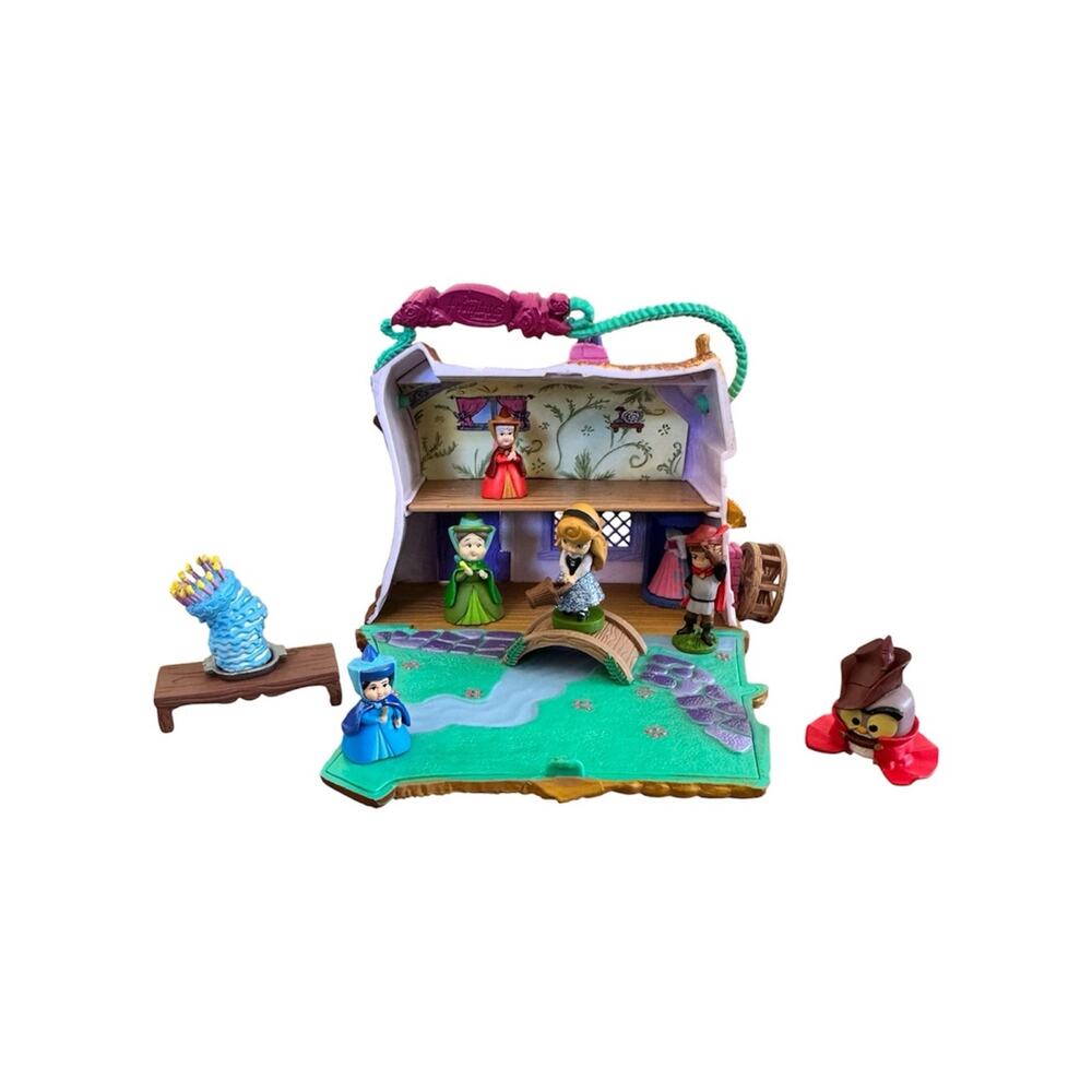Disney Animators' Collection Littles Sleeping Beauty Aurora Cottage Playset - Picture 5 of 5